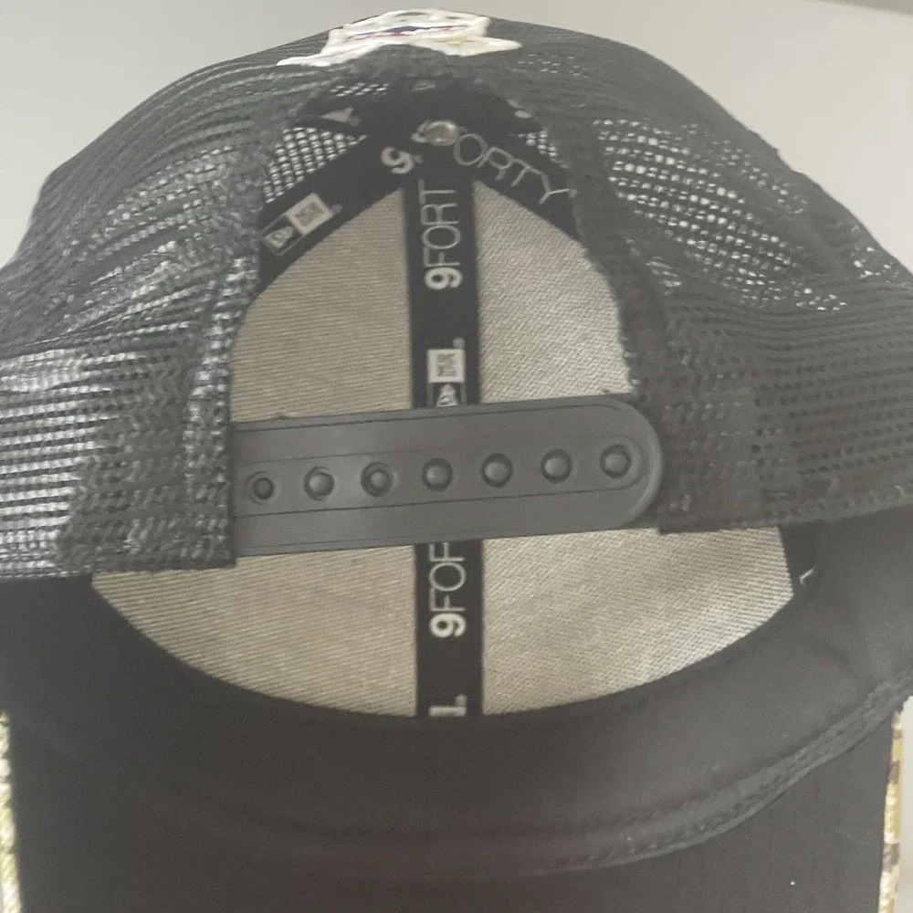 New Era Hat NFL Dallas Cowboys Black Camo‎ Adjustable Salute To Service 9Forty